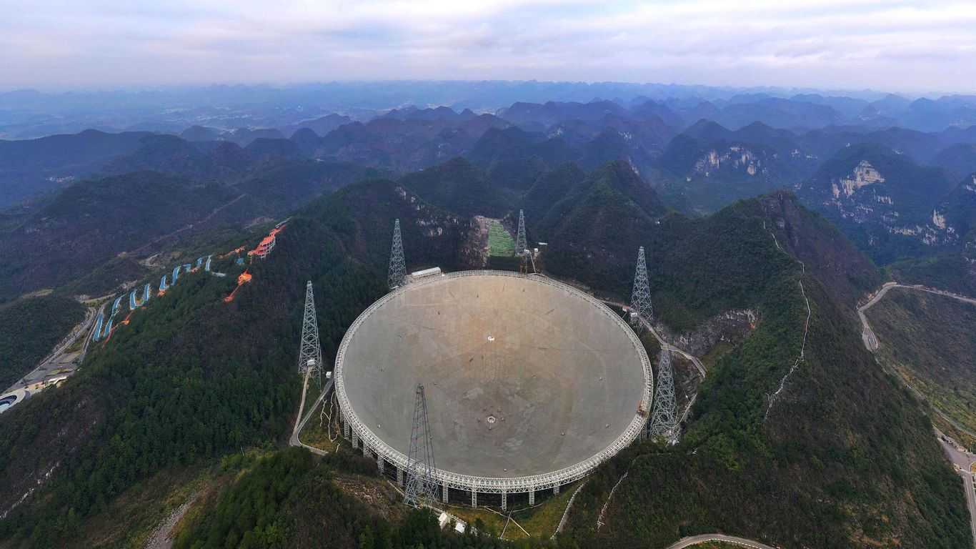 Что ждать ученым от крупнейшего в мире китайского радиотелескопа. обсерватория fast радиотелескоп в китае