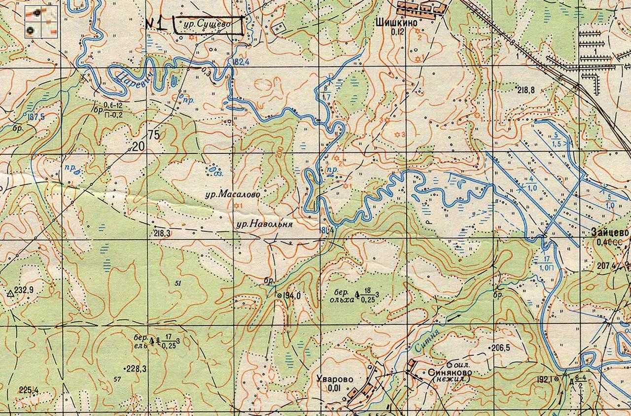 Топографическая карта онлайн с высотами