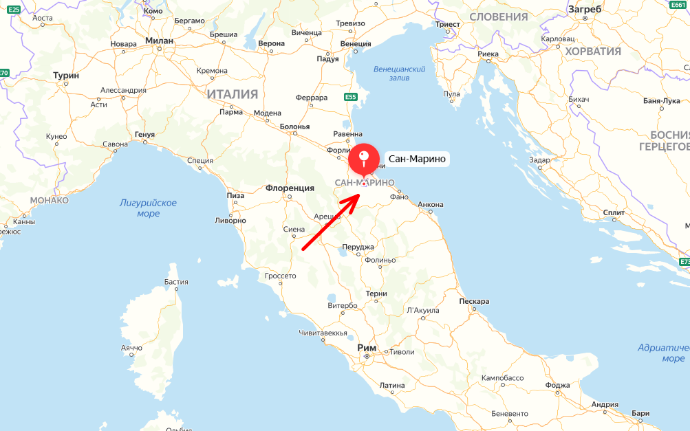 Географическая карта мира с границами