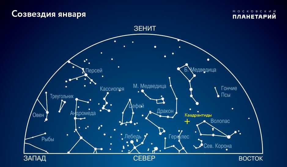 Утром 17 и 18 ноября метеорный поток леониды в максимуме действия