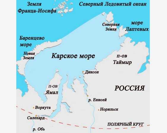 Geo. моря и океаны - полный список с указанием площади, глубины, карта.