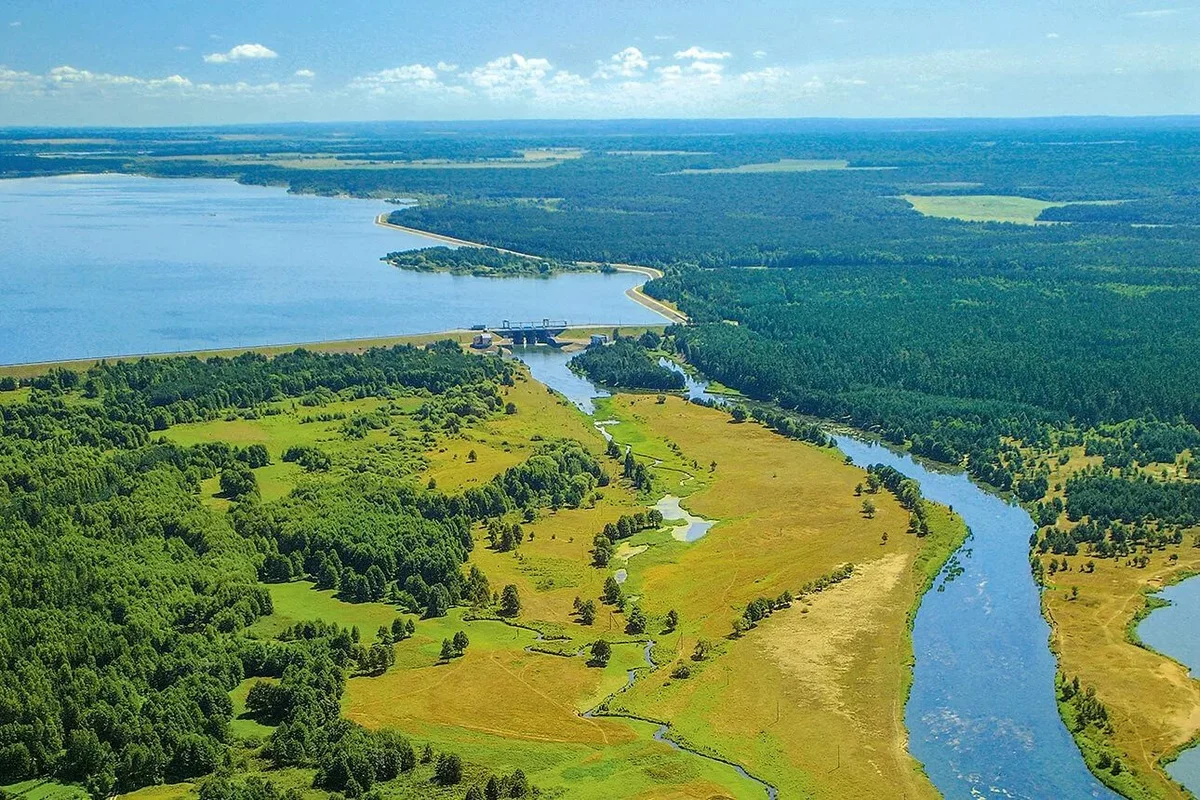 🌊река березина: притоки, исток, устье, карта, фотогаллерея