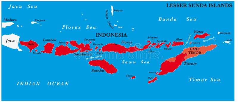 Малые зондские острова — индонезия — планета земля
