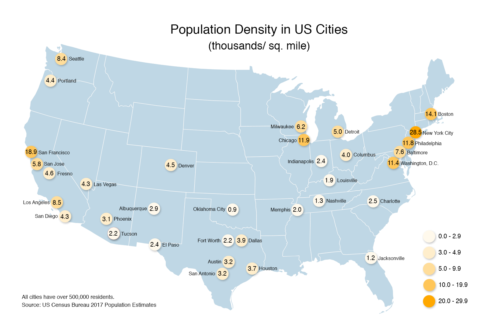 The big cities of the country. Плотность населения Америки на карте. Карта плотности населения США. Плотность населения США. City population.