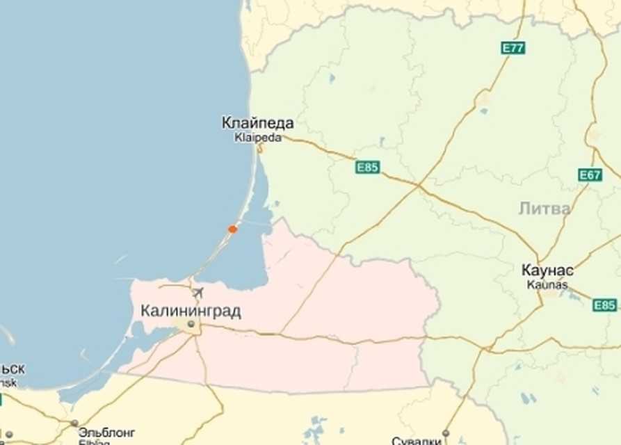 Клайпеда на карте, литва. точное время, достопримечательности, ближайшие города