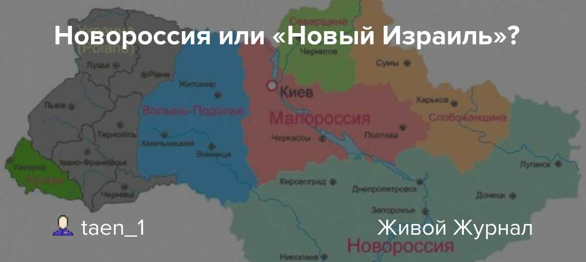 Малороссия и новороссия: в чем разница?