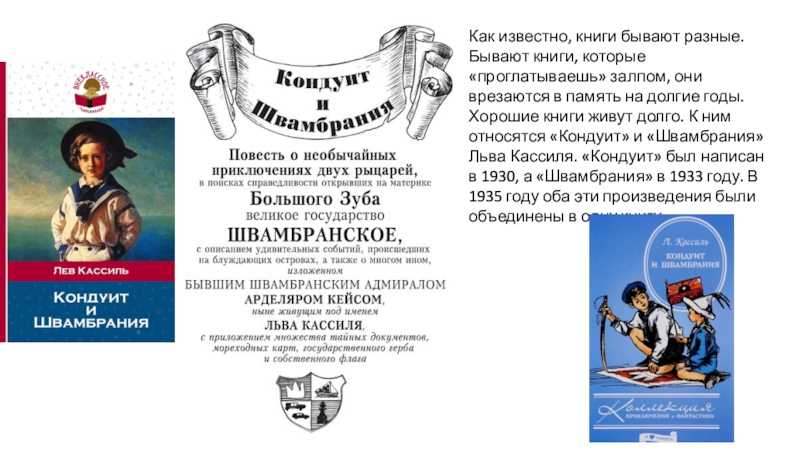 «кондуит и швамбрания» — краткое содержание для читательского дневника