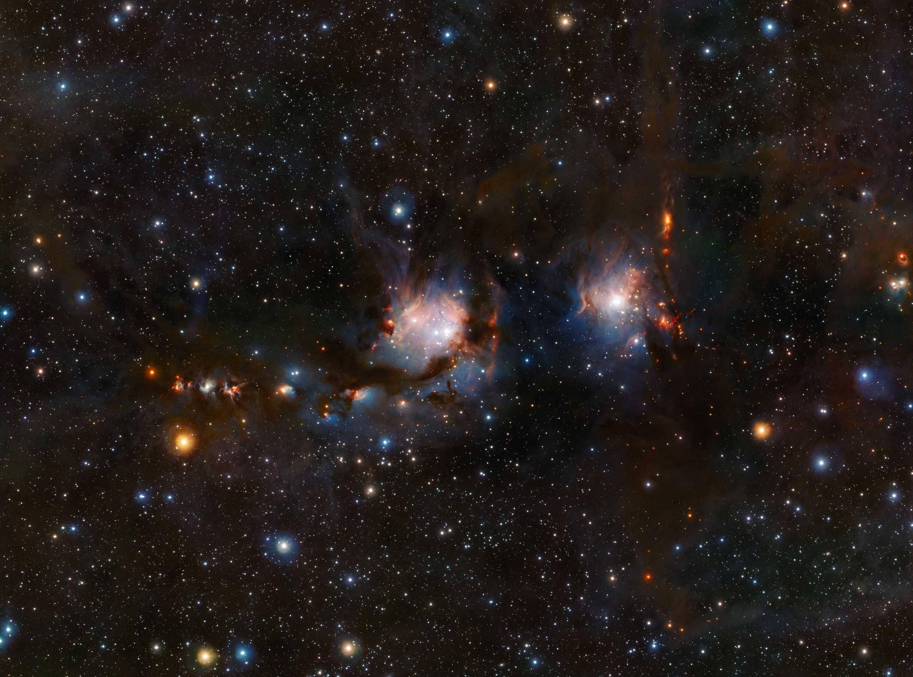Туманность ориона m42, ее фотографии