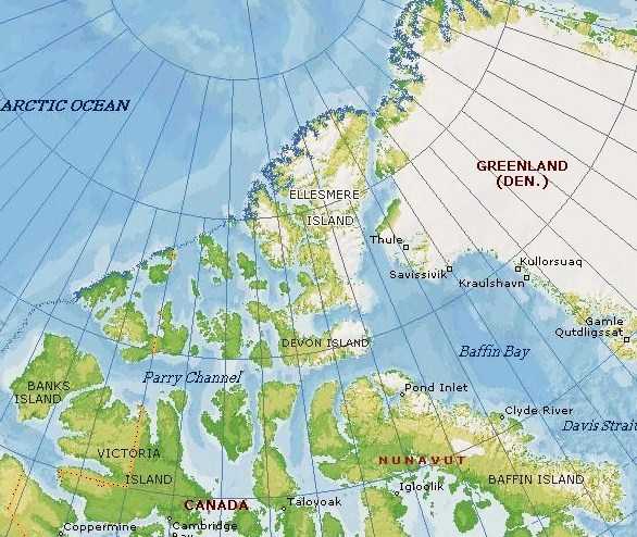 Канадский арктический архипелаг на карте северной. Остров канадский Арктический архипелаг на карте. Канадская Арктика на карте. Архипелаг Парри.