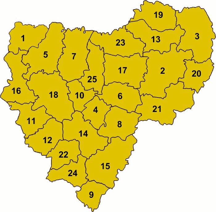 Подробная карта смоленская область