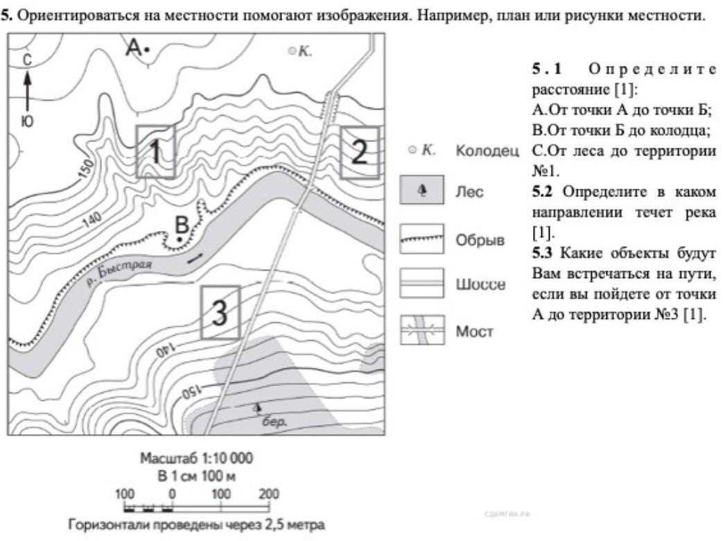 К особенностям топографической карты и плана местности можно отнести