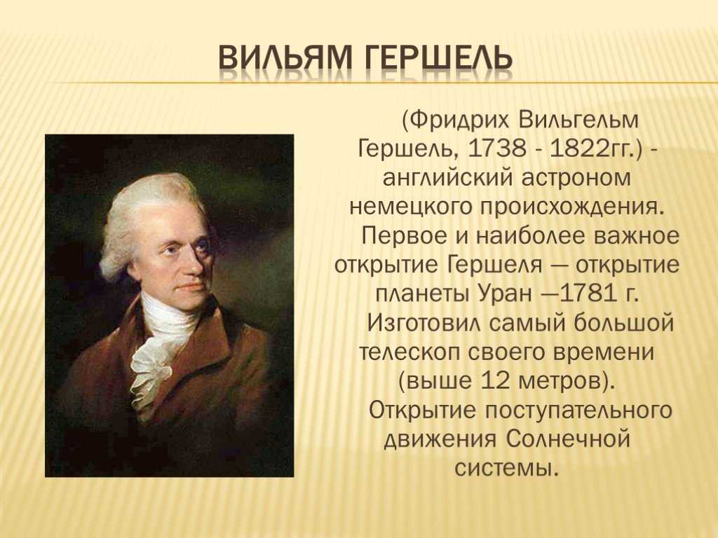 Гершель уильям