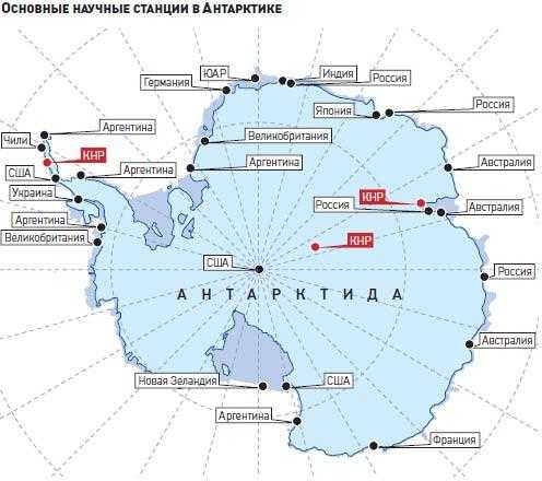 Антарктида - сердце гондваны