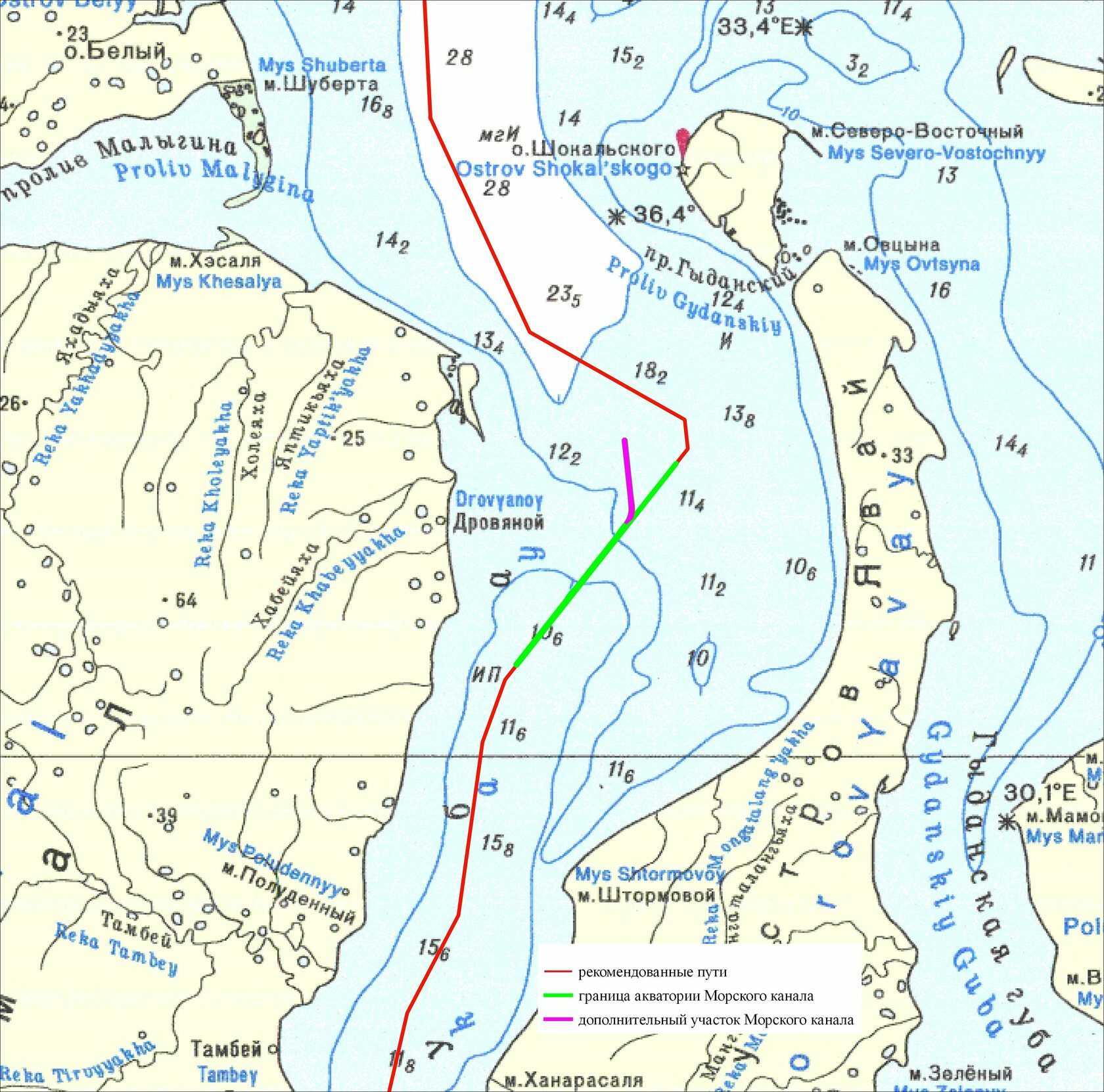 обь впадает в карское море