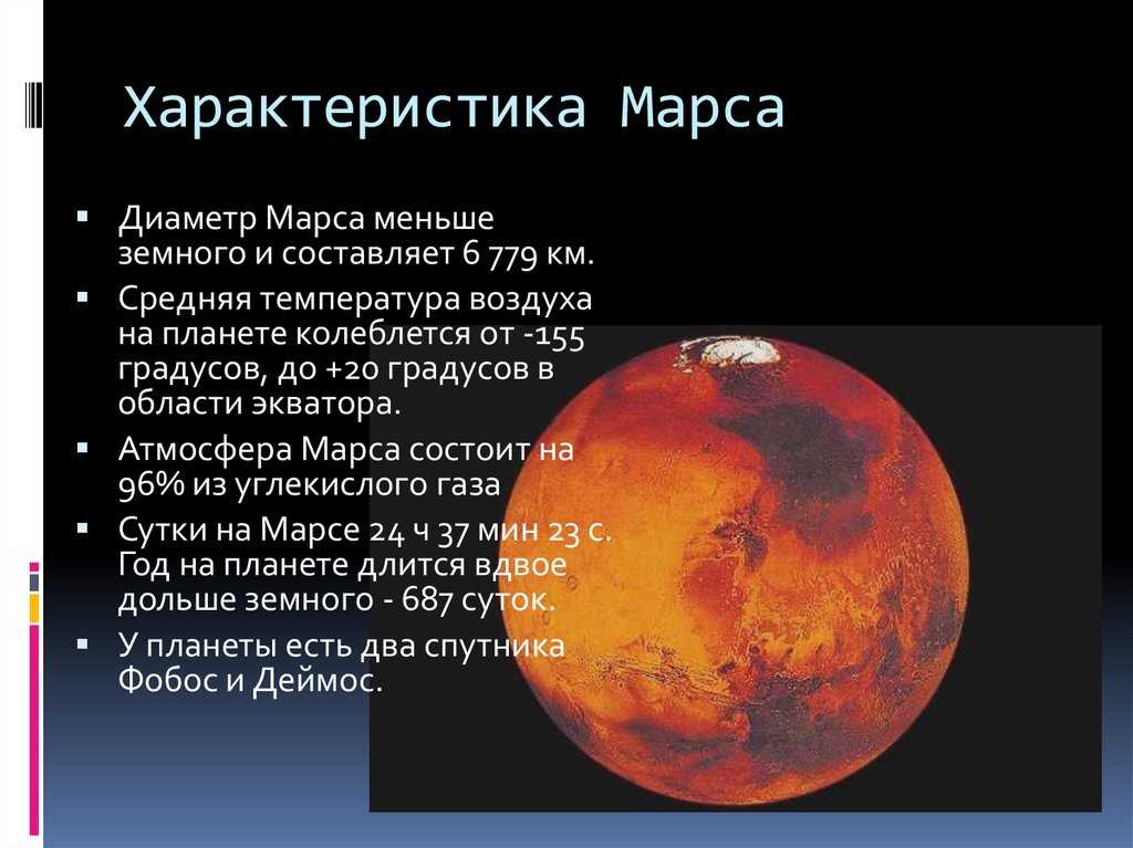 Планеты земной группы их спутники и характеристики, атмосфера