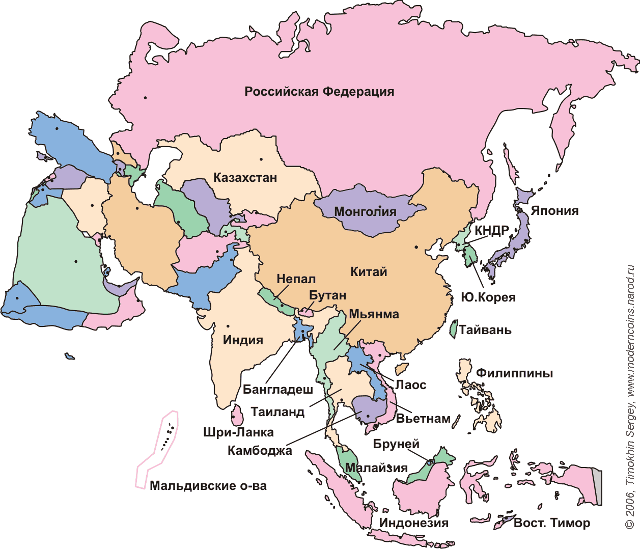 Самые крупные страны евразии по площади. Политическая карта Азии со странами крупно. Карта зарубежной Азии со странами и столицами. Политическая карта Азии со странами и столицами. Государства зарубежной Азии на карте.