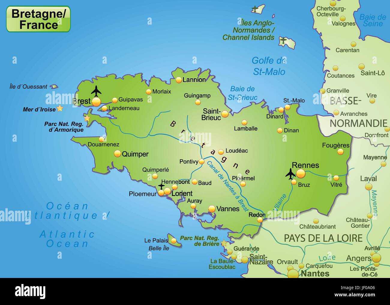 Полуостров бретань | france & paris