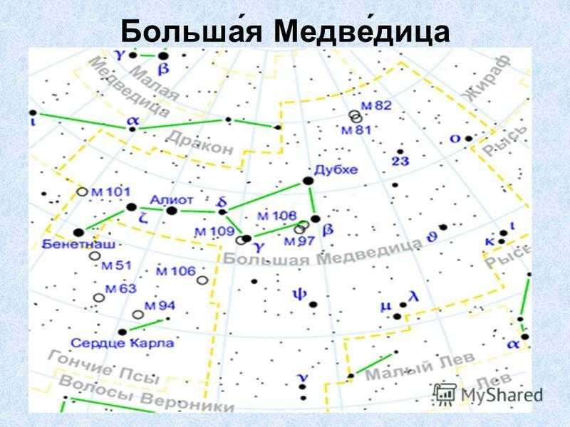 Созвездие малая медведица