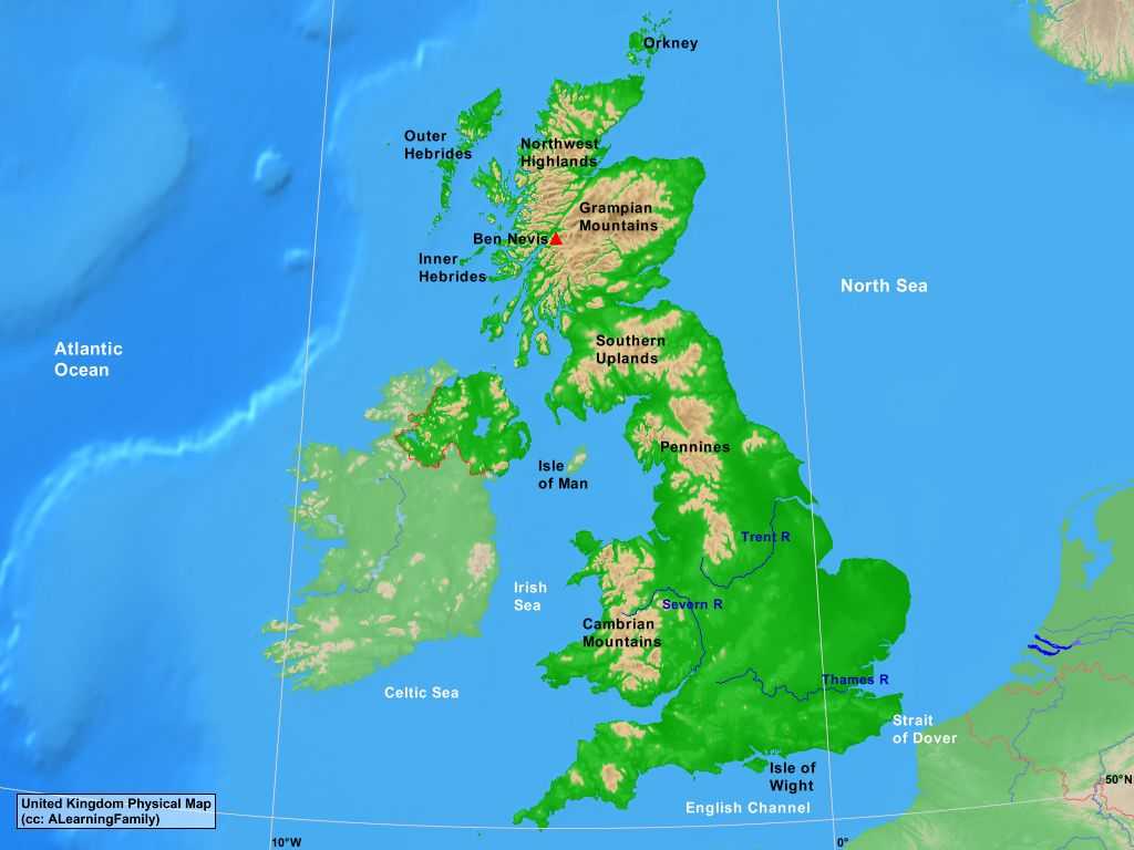 Mountains of great britain. Карта рельефа Англии. Great Britain Map. Карта Юнайтед кингдом. Физическая карта Британии.