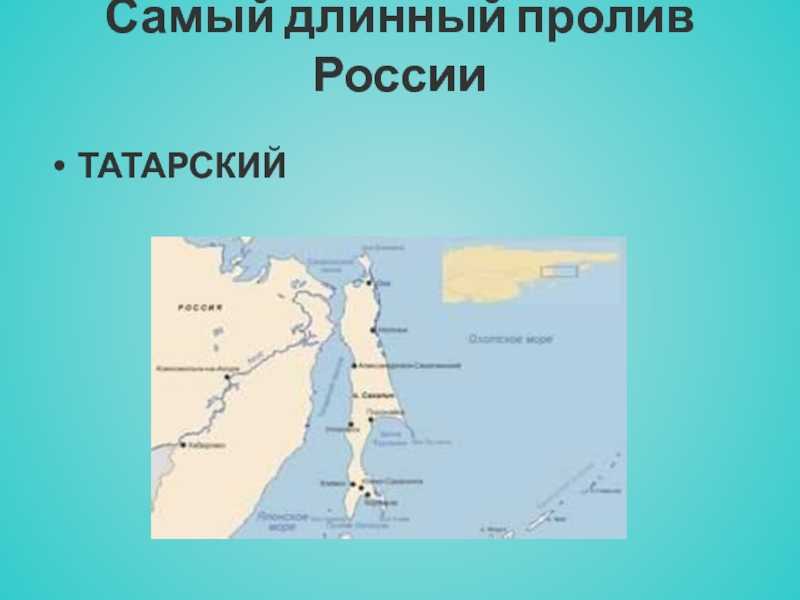 Что означает название татарский пролив?