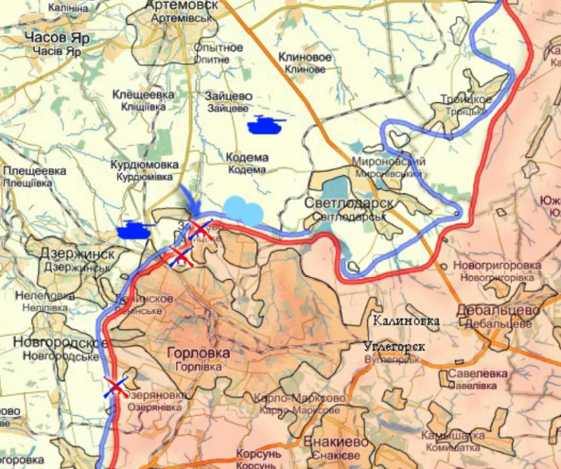 Города донецкой народной республики