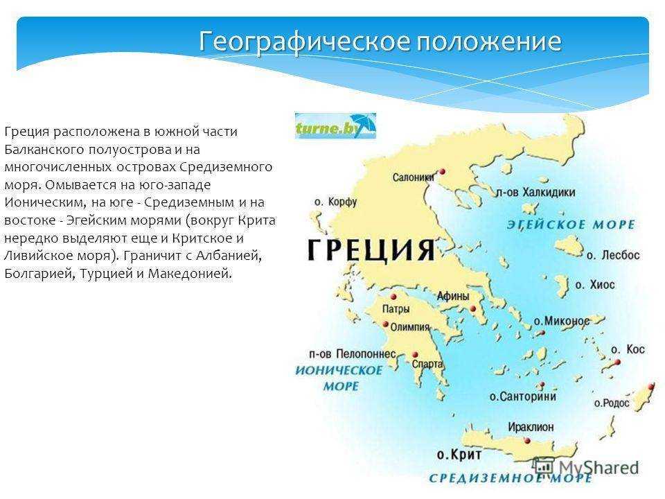 Окутанное легендами ионическое море на карте