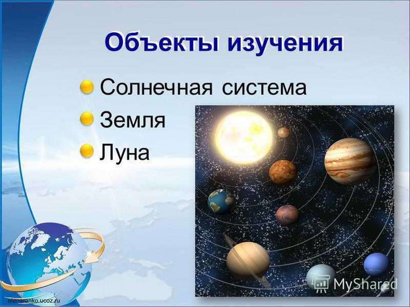 Солнечная система презентация 9 класс физика