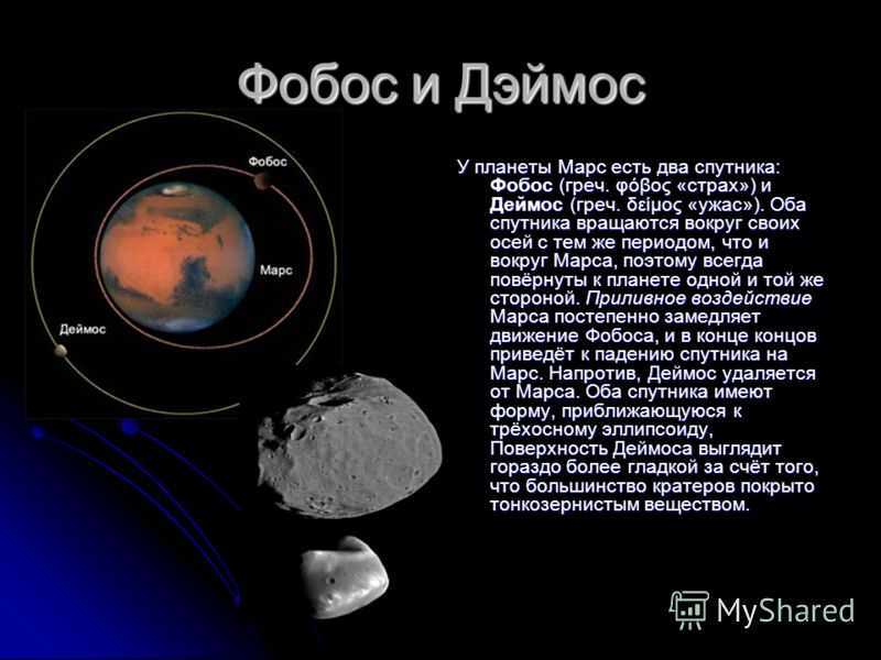 Фобос спутник марса его фотографии, исследования