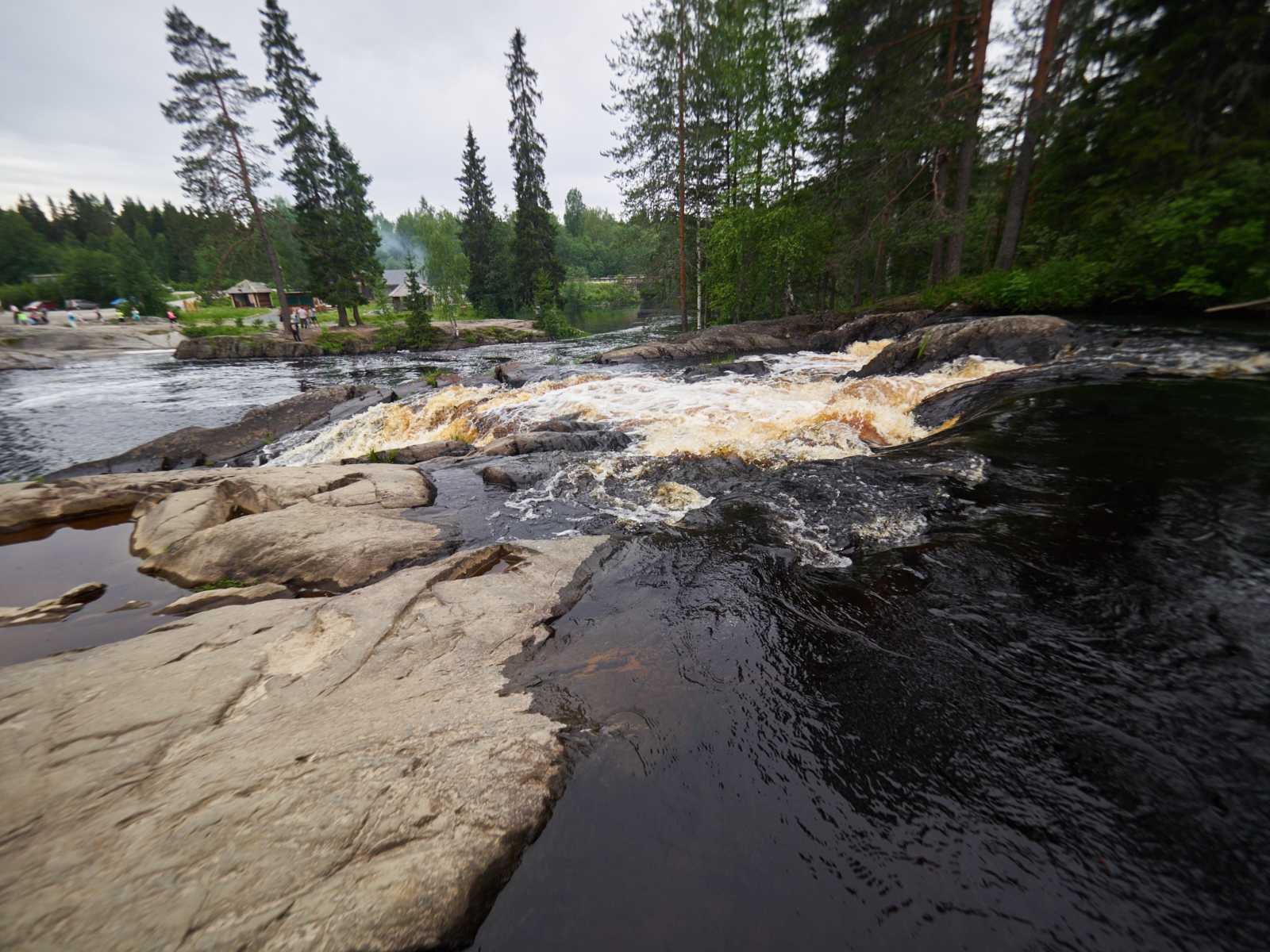 Водопады Ахвенкоски экотропа