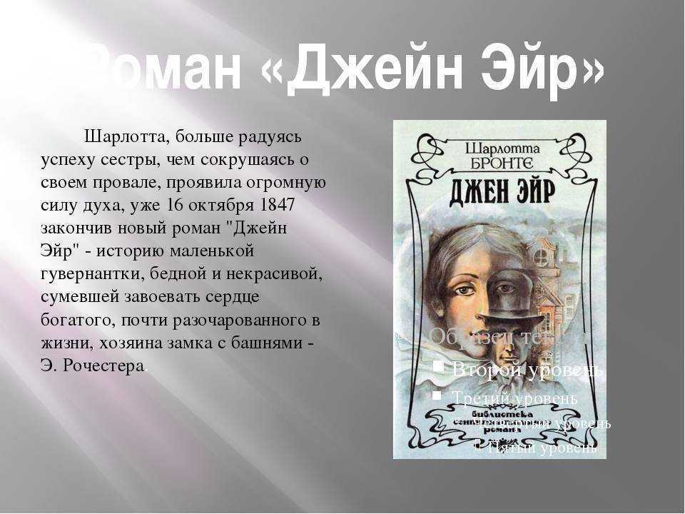 Джейн эйр краткое содержание. Бронте ш. "Джейн Эйр: Роман". Герои романа Джейн Эйр. Джейн Эйр краткое содержание книги.