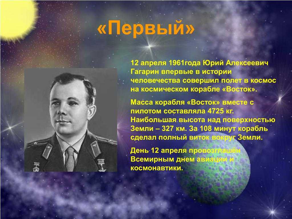 Освоение космоса человеком