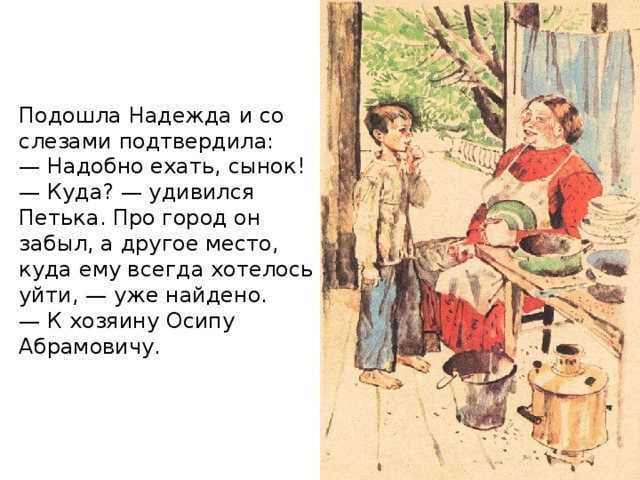 «петька на даче» краткое содержание для читательского дневника по рассказу андреева (5 класс) – главная мысль, отзыв, сюжет