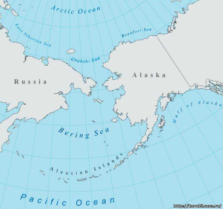 Берингов пролив на карте тихого океана. Берингов пролив и Берингово море. Берингов пролив Чукотское море карта. Берингово море на карте. Карта Берингово море Аляска.