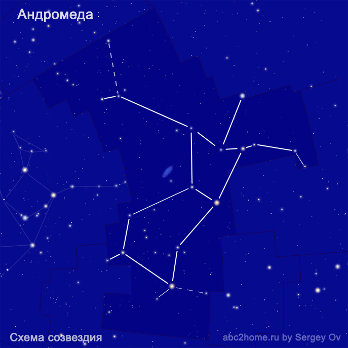 Как нарисовать андромеду