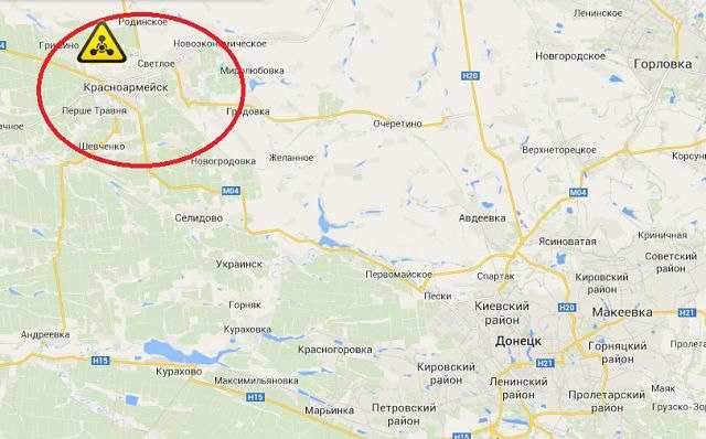 Города донецкой народной республики