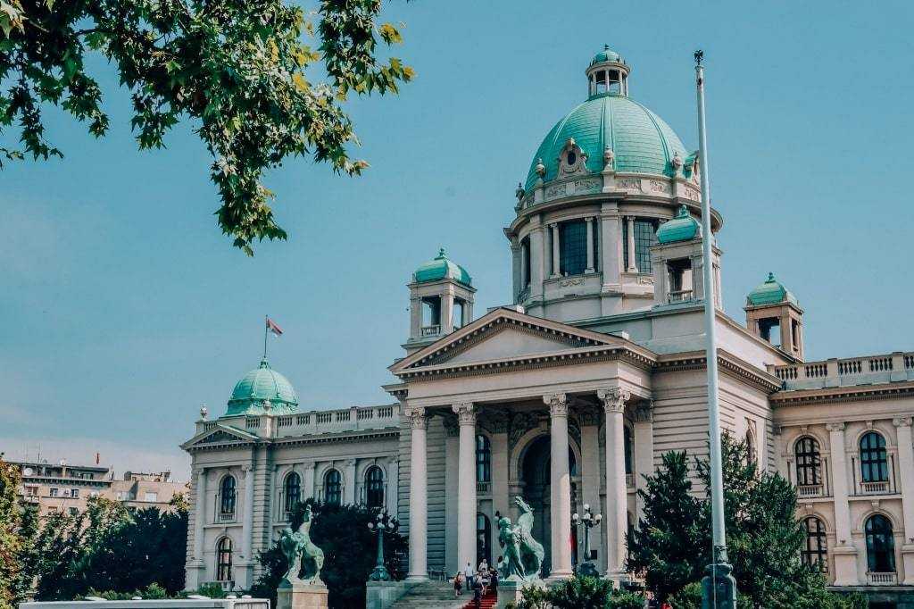 Сербия на карте мира
