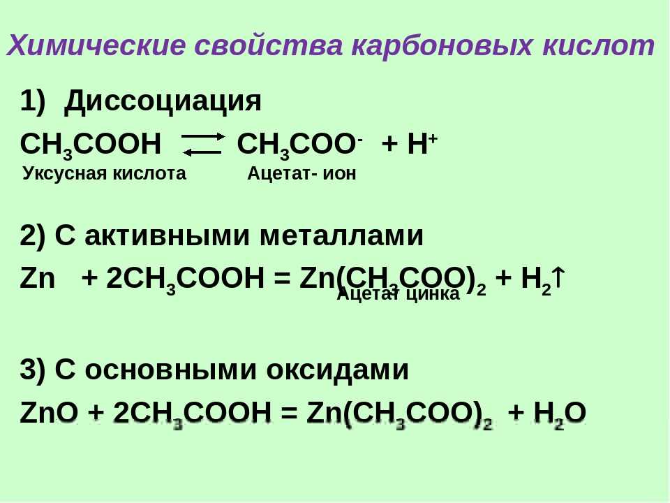 Общие свойства карбоновых кислот. Кислотные свойства карбоновых кислот химические реакции. Ch3cooh реакция диссоциации. Диссоциация электролитов ch3cooh. Химические свойства карбоновых кислот уравнения реакций.