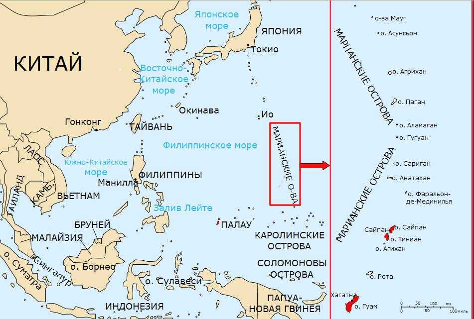 Филиппинские острова на карте евразии физическая карта