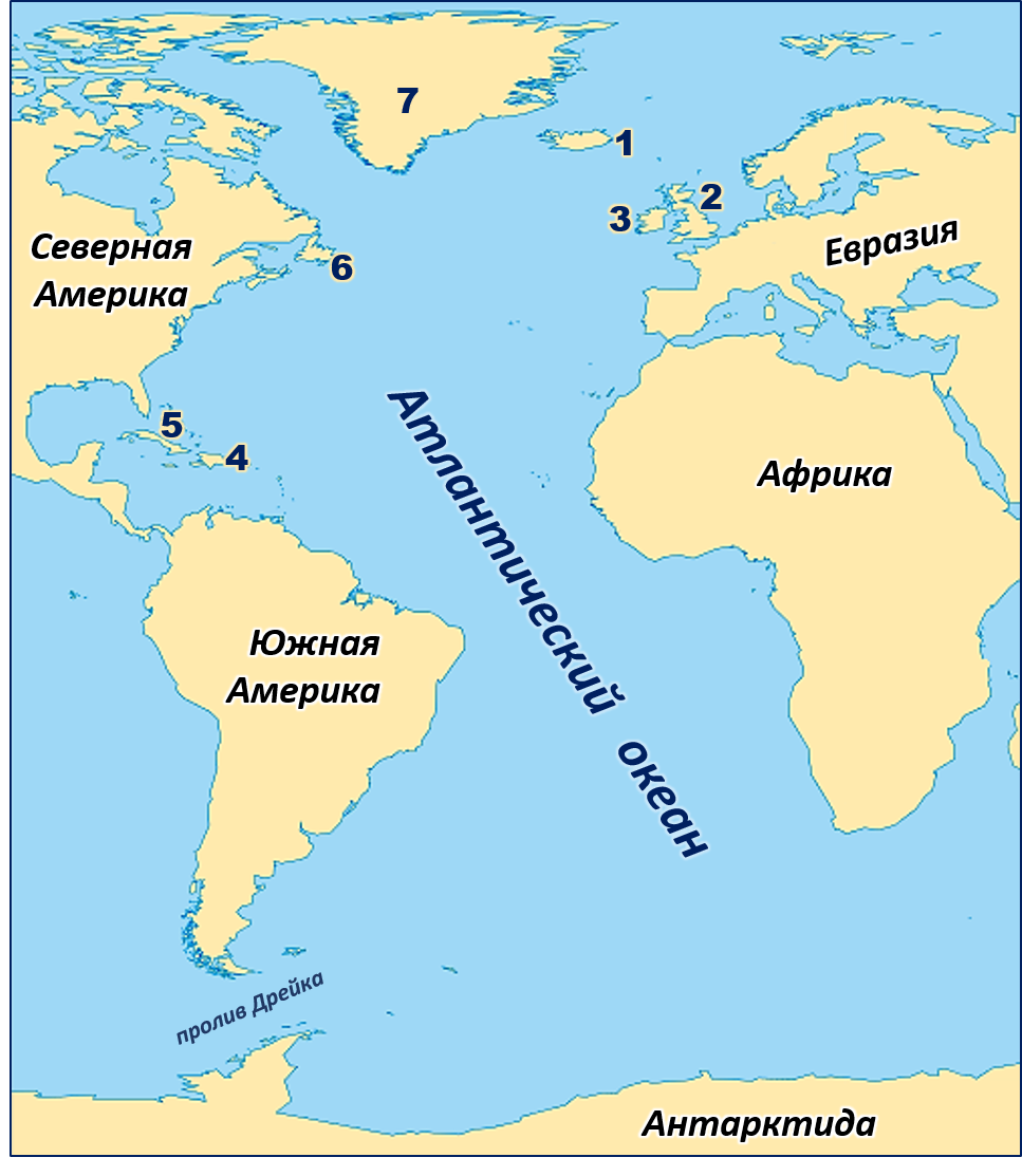 Самые большие проливы на карте. Проливы Атлантического океана. Карта Атлантического океана с морями заливами и проливами. Полуострова Атлантического океана на карте. Проливы Атлантического океана на карте.