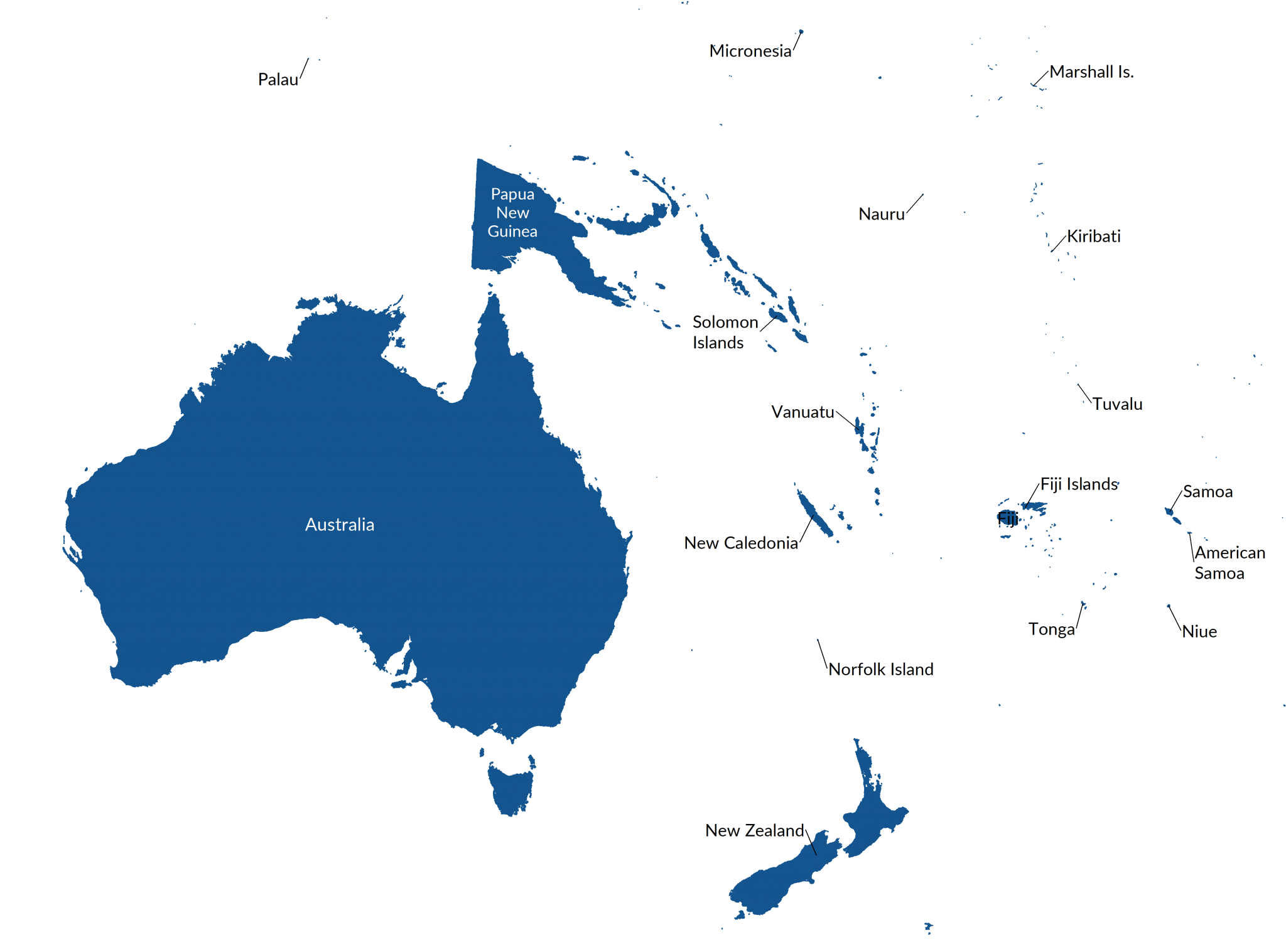 Где находится океания. Океания на карте. Политическая карта Океании. Океания карта географическая. Карта Австралии и Океании.