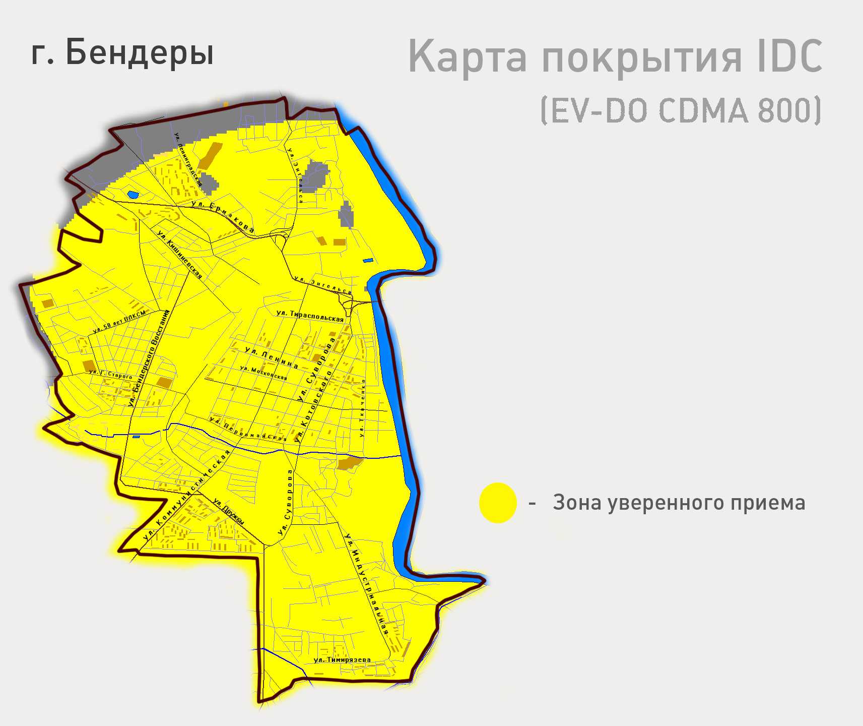 Карта бендеры с улицами и номерами