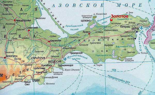 Карта республики крым 2023 крупно с городами и поселками