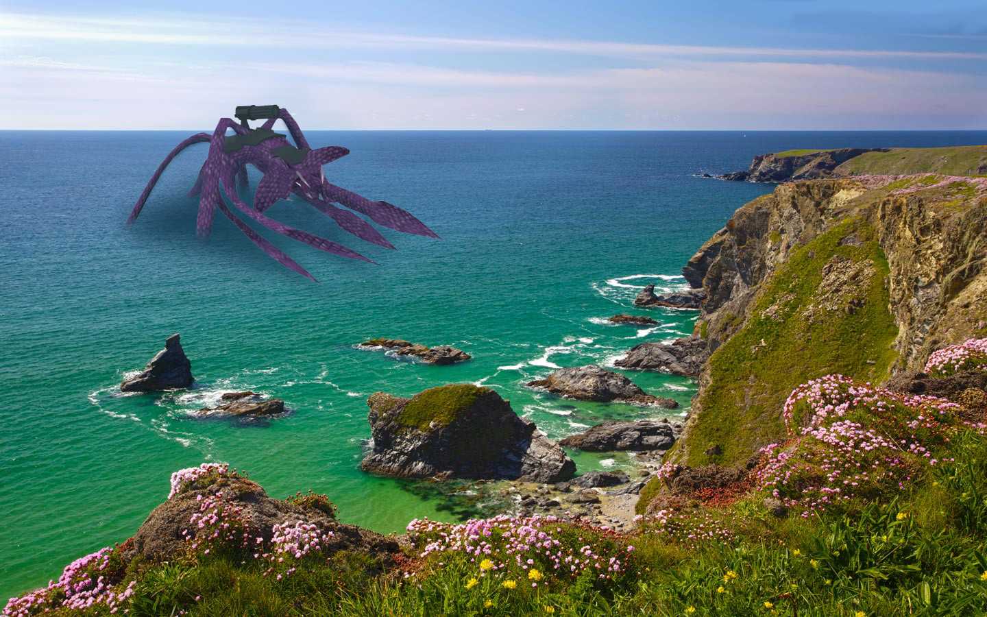 Кельтское море на карте — от земли до неба