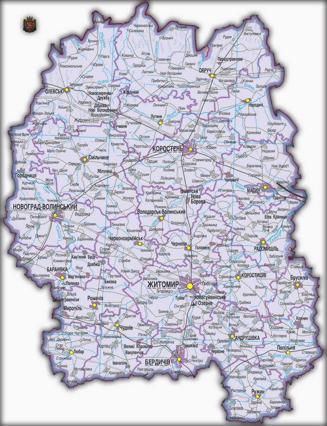 Город житомир где находится