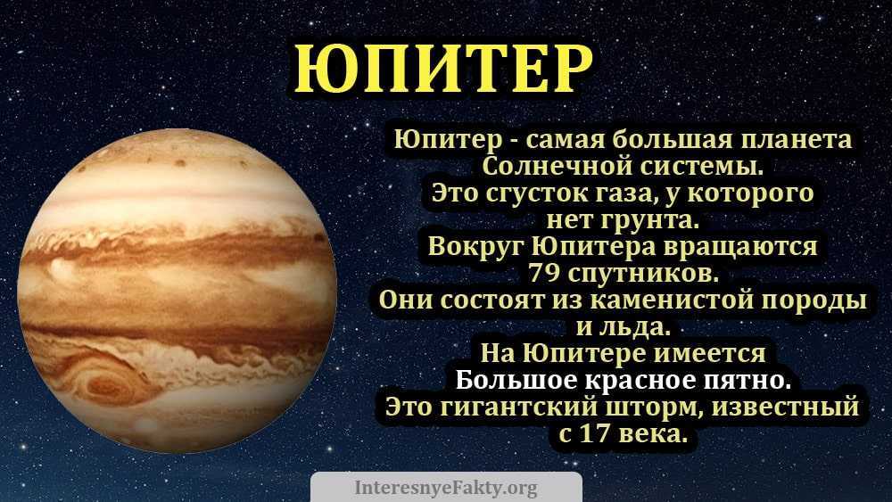 Юпитер - самая крупная планета солнечной системы. планета юпитер: описание и интересные факты