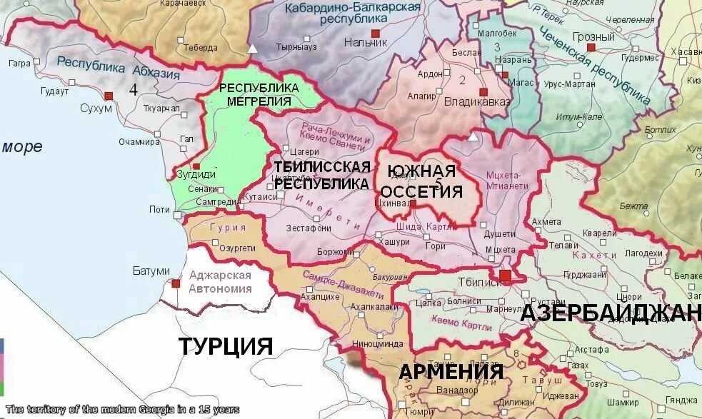 Осетины территория. Грузия Абхазия Южная Осетия на карте России. Южная Осетия карта на карте Грузии. Карта Южная Осетия граница с Россией. Граница Южной Осетии и Грузии.