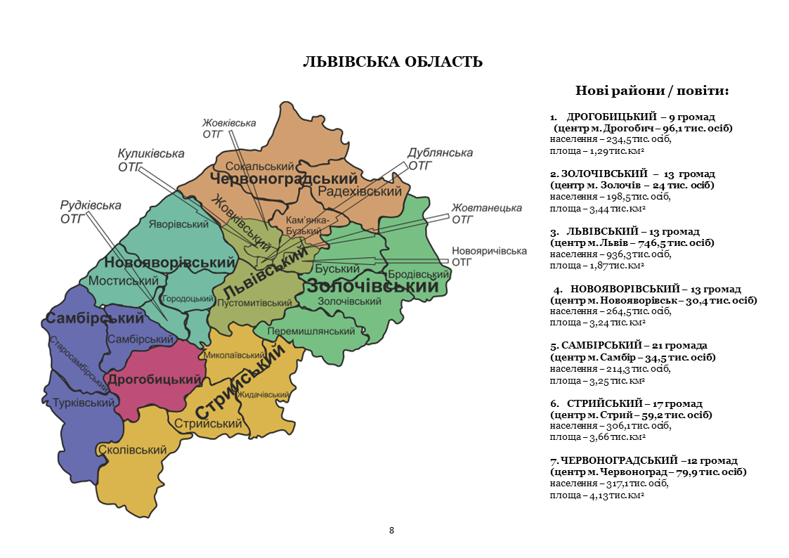 Город броды: карта улиц, фото, описание