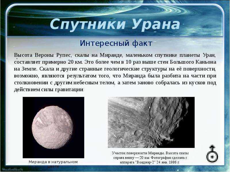 Планета уран