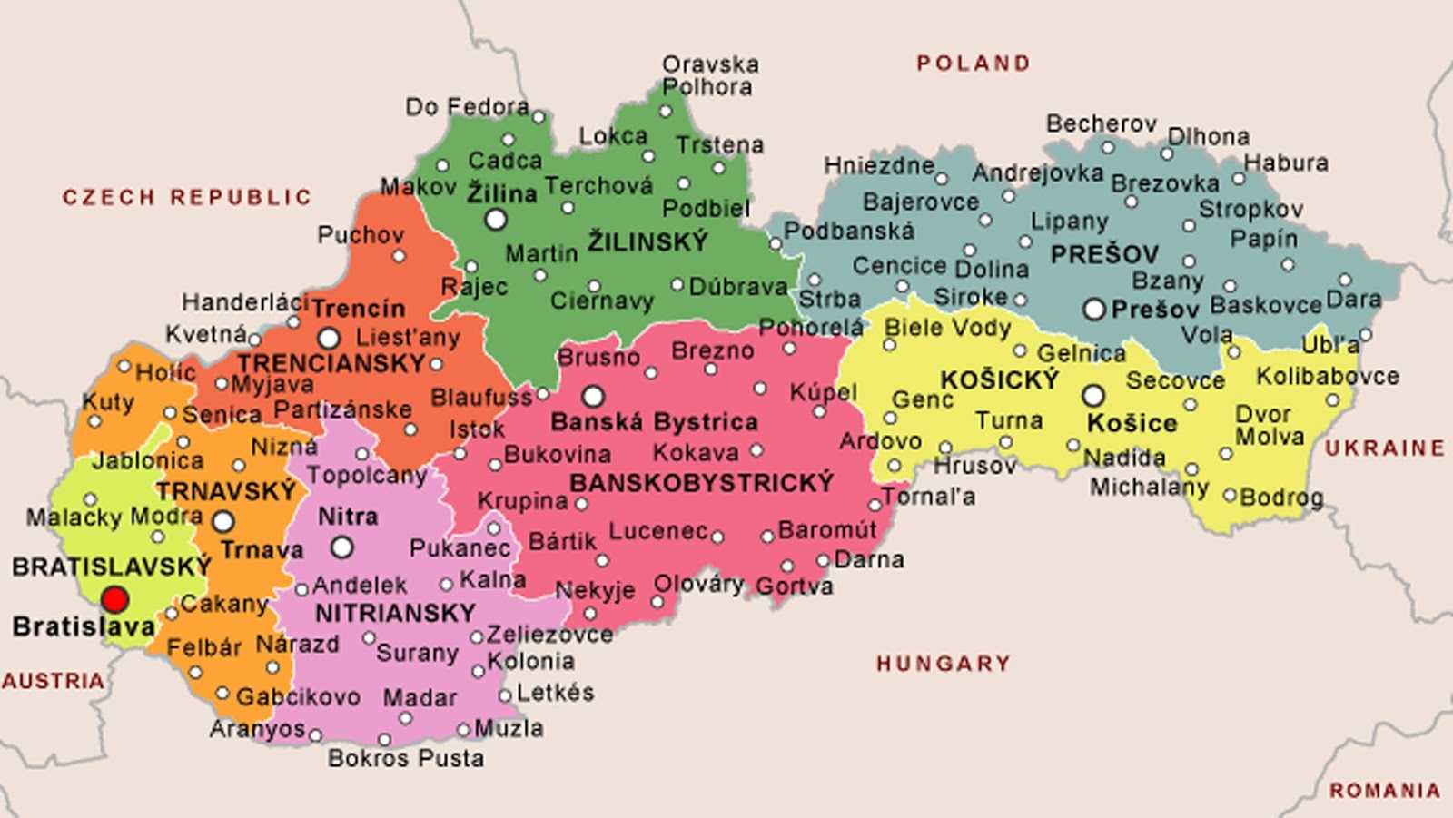 Словакия - всё о стране, города, достопримечательности и фото словакии