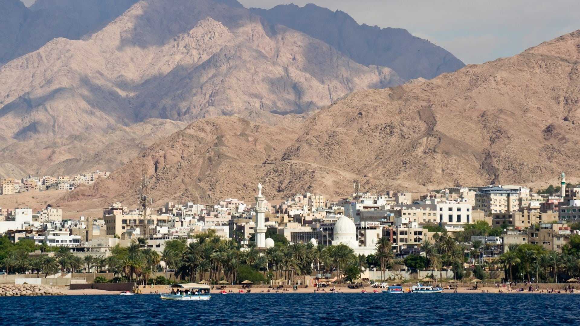 Красное море на карте